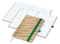 Wochenkalender vorne + Notizen hinten Match-Hybrid Papier-Hardcover