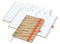 Wochenkalender vorne + Notizen hinten Match-Hybrid Papier-Hardcover