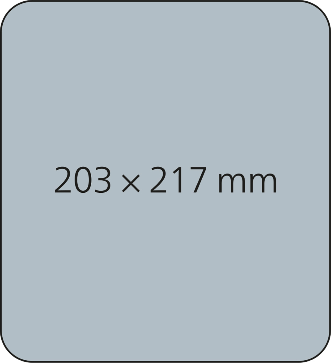 Haftnotiz-Mousepad Haftnotizblock extra groß