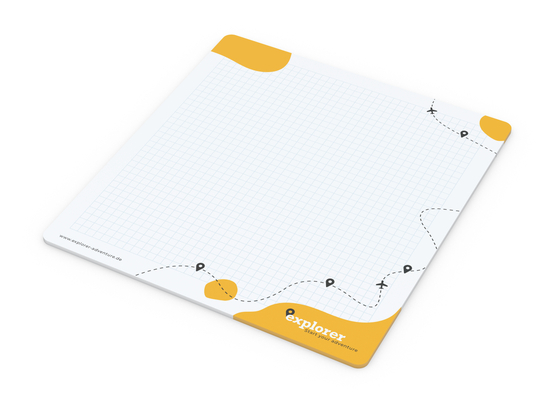 Haftnotiz-Mousepad Haftnotizblock extra groß