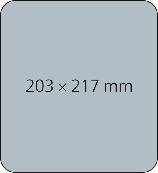 Haftnotiz-Mousepad Haftnotizblock extra groß