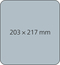 Haftnotiz-Mousepad Haftnotizblock extra groß
