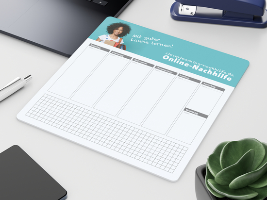 Haftnotiz-Mousepad Haftnotizblock extra groß