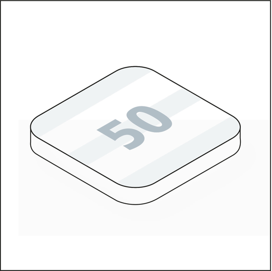 Haftnotiz-Mousepad Haftnotizblock extra groß