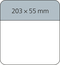 Haftnotiz-Mousepad Haftnotizblock extra groß