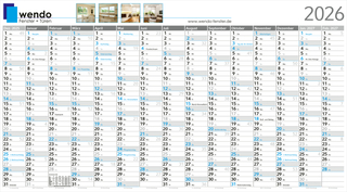 Wandplaner Horizont XL Bestseller