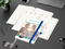 Wochenkalender vorne + Notizen hinten Match-Hybrid RECYCLING Papier-Hardcover A5
