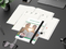 Wochenkalender vorne + Notizen hinten Match-Hybrid RECYCLING Papier-Hardcover A5