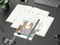 Wochenkalender vorne + Notizen hinten Match-Hybrid RECYCLING Papier-Hardcover A5