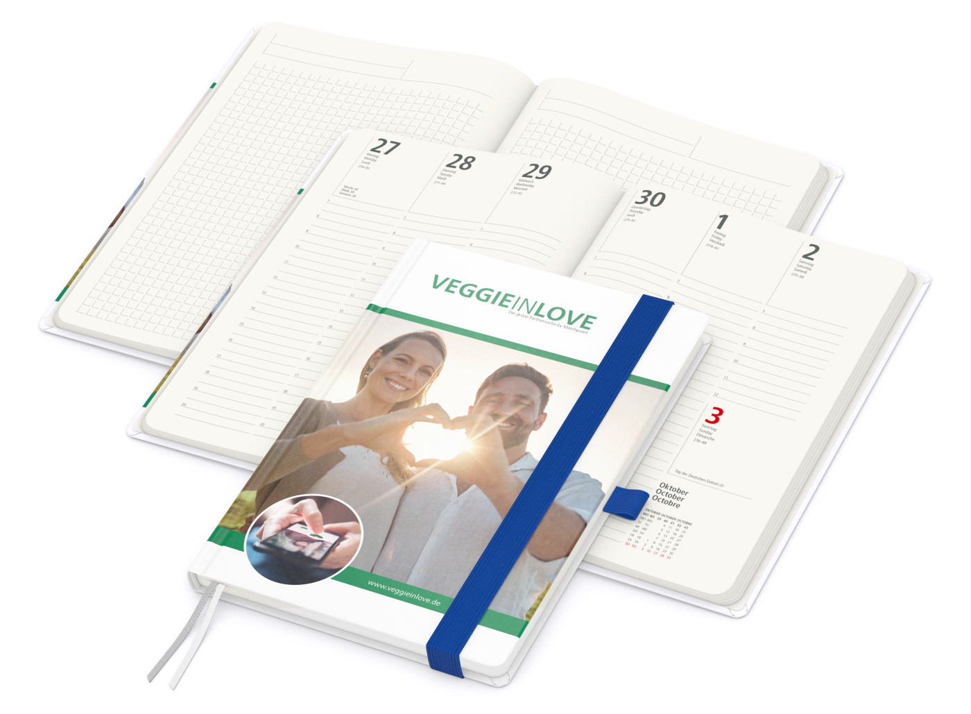 Wochenplaner Match-Hybrid A5 Natura Recycling