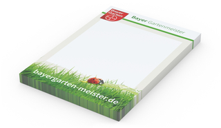 Haftnotizblock Basic 50 × 72 mm Format klein