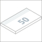 Haftnotizblock Basic 125 × 72 mm Format länglich