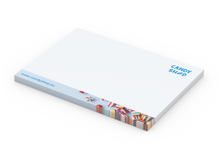 Haftnotizblock Basic 100 × 72 mm Format mittelgroß