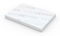 Haftnotizblock Basic 100 × 72 mm Format mittelgroß