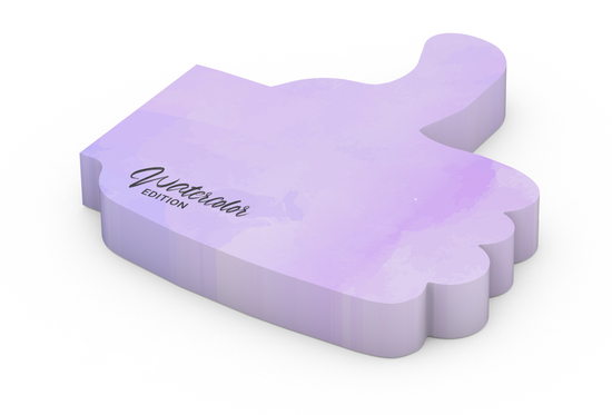 Haftnotizblock Form 100 × 72 mm formgestanzt