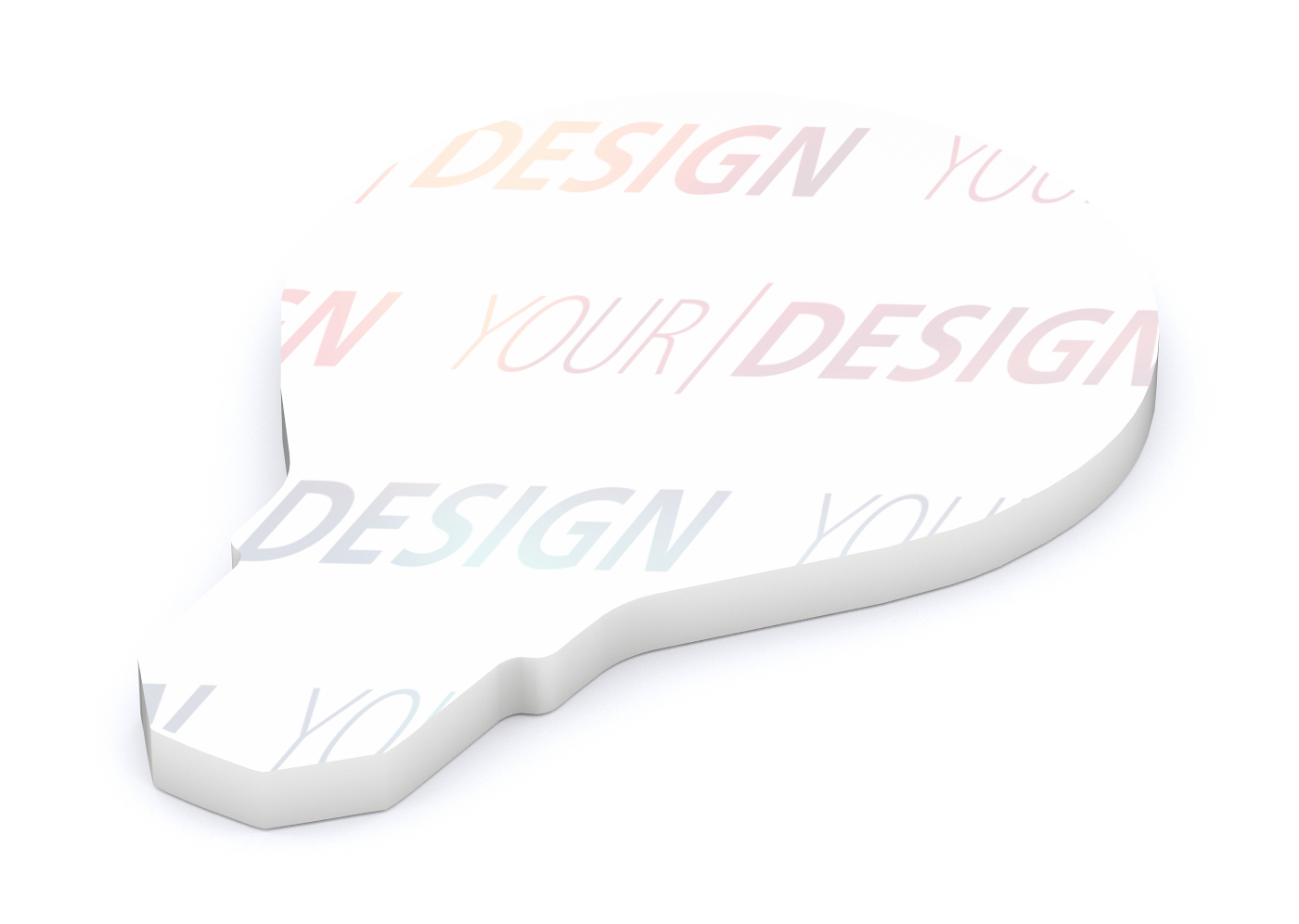 Haftnotizblock Form 100 × 72 mm formgestanzt
