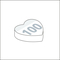 Haftnotizblock Form 100 × 72 mm formgestanzt