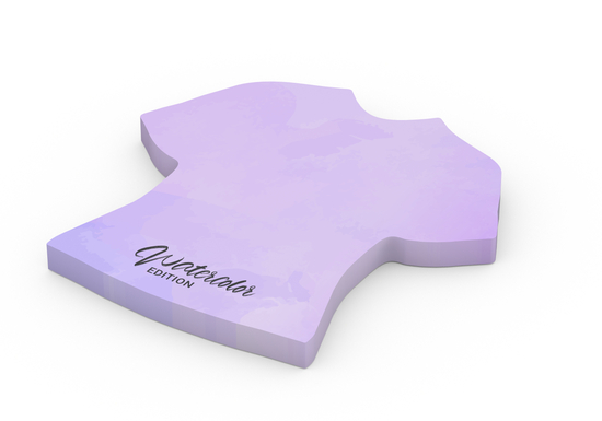 Haftnotizblock Form 72 × 72 mm formgestanzt