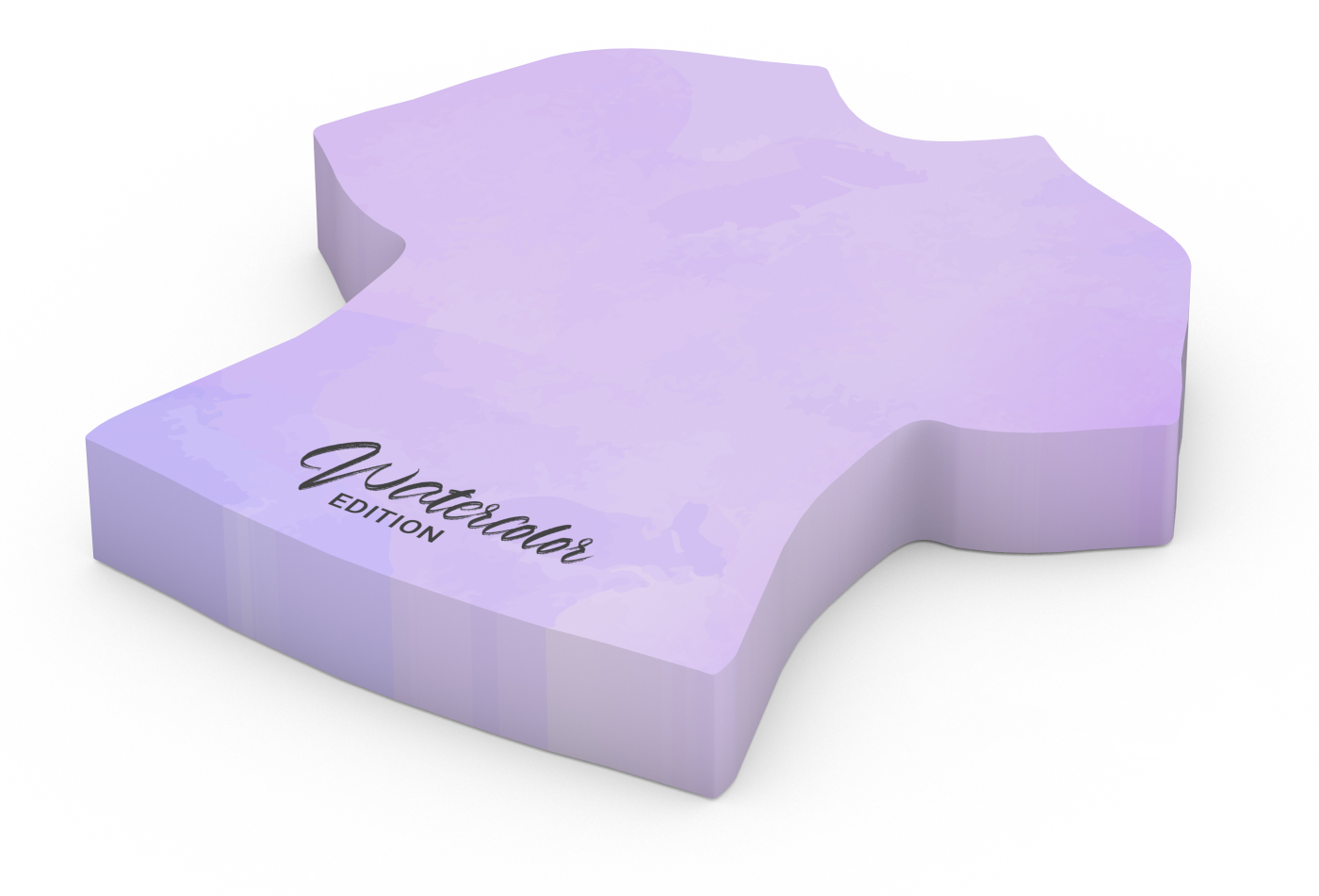 Haftnotizblock Form 72 × 72 mm formgestanzt