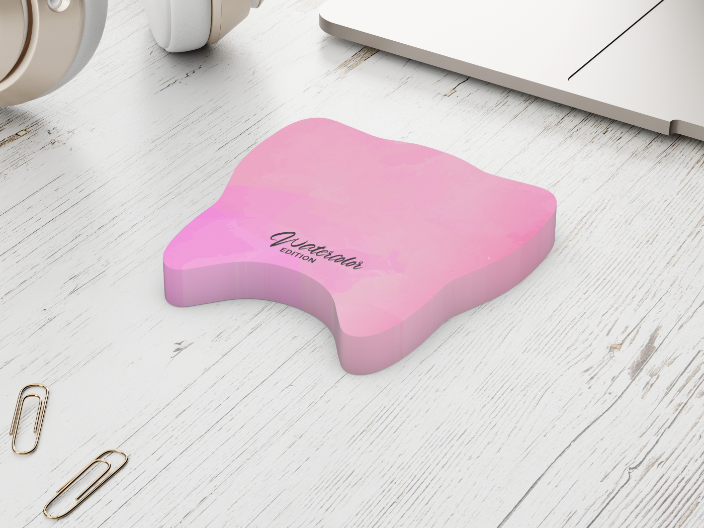 Haftnotizblock Form 72 × 72 mm formgestanzt