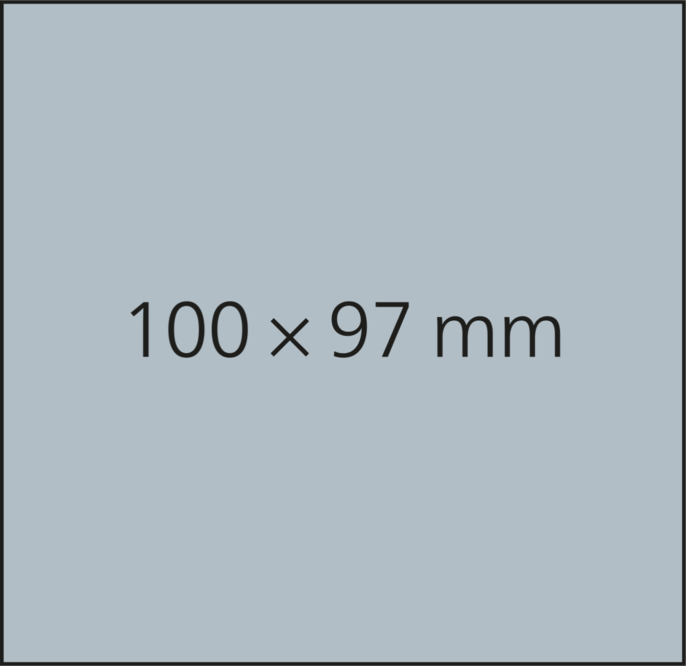 Haftnotizblock Basic 100 × 97 mm Format groß