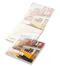 Haftnotizblock Cover Karton RECYCLING Format mittel Naturkarton-Umschlag
