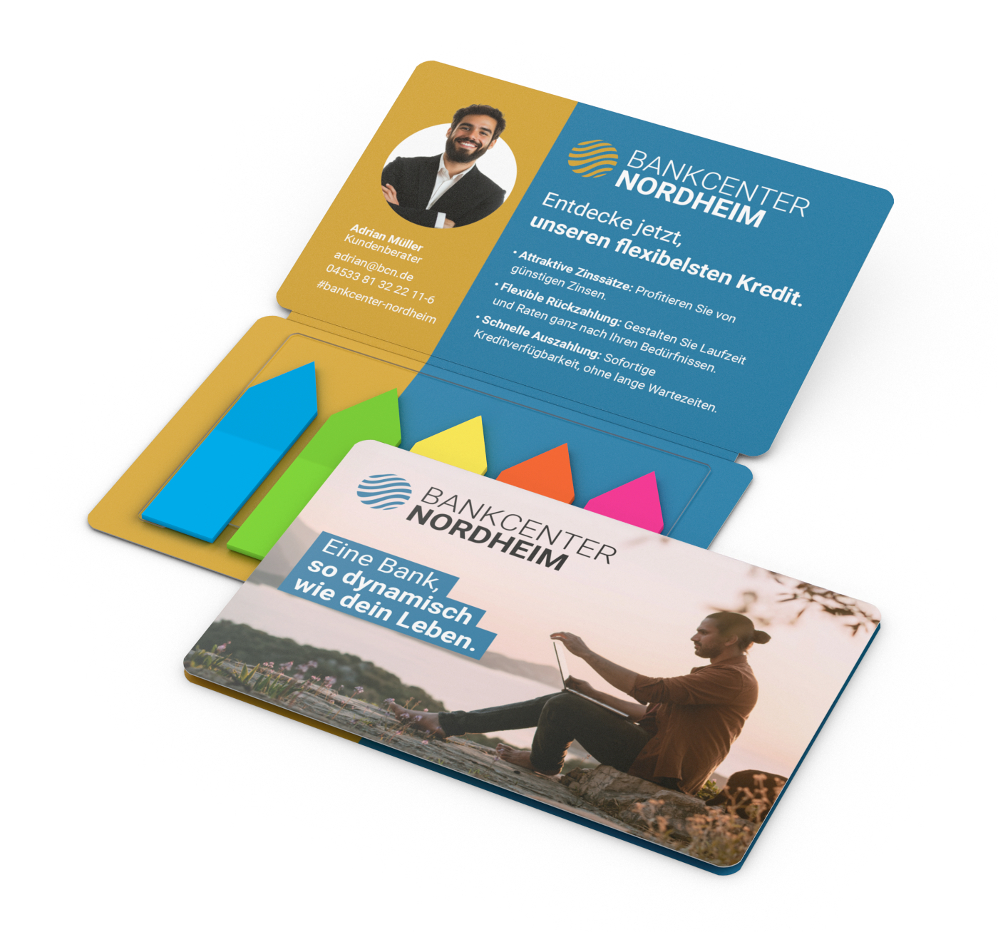 Haftmarker-Set Multi-Card Umschlag mikroperforiert