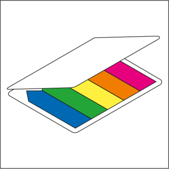 Haftmarker-Set Multi-Card Umschlag mikroperforiert