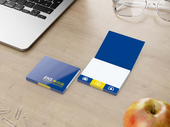 Haftmarker-Set Individualmarker-Set Marker individuell bedruckt Karton-Umschlag