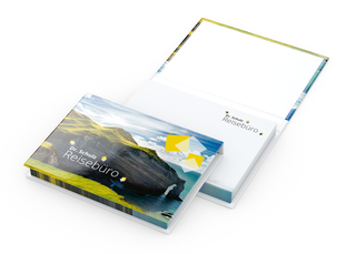 Haftnotizblock Hardcover Dublin Format mittelgroß 100 Haftzettel