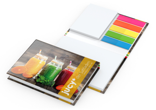 Haftnotiz-Set Brüssel White Bookcover Bestseller, 50/50 Blatt