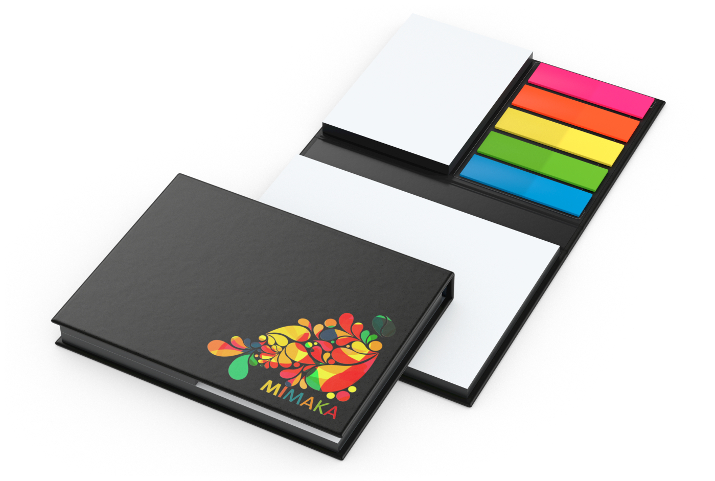 Haftnotiz-Set London Bookcover White Bestseller, 50/50 Blatt, Farbschnitt