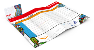 Faltplan Concept-Card Small 85 × 55 mm Karton-Umschlag
