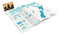 Faltplan Concept-Card Large RECYCLING 100 × 72 mm Naturkarton-Umschlag
