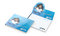 Haftnotizblock Cover Pop-Up Aufsteller formgestanzt Karton-Umschlag