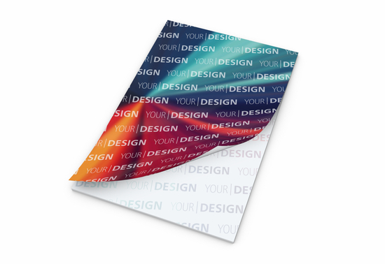 Schreibblock Cover Seiten/Deckblatt individuell gestaltbar