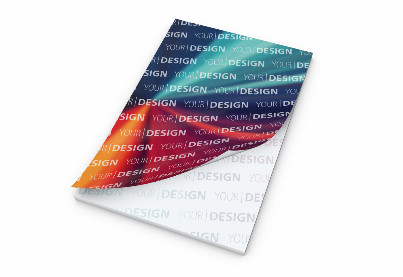 Schreibblock Cover Seiten/Deckblatt individuell gestaltbar
