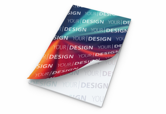 Schreibblock Cover Seiten/Deckblatt individuell gestaltbar