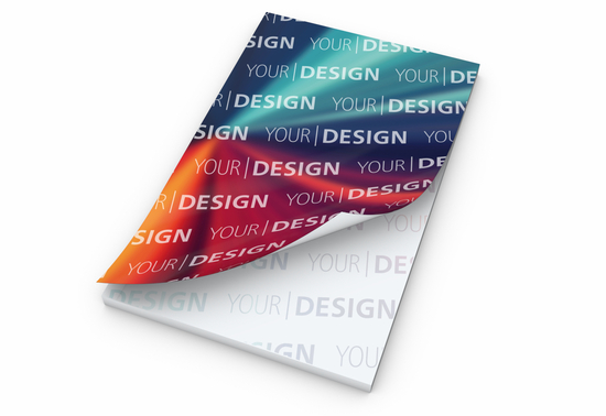 Schreibblock Cover Seiten/Deckblatt individuell gestaltbar