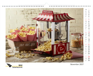 Personalisierter Bildkalender MagicPix Panorama Wandkalender groß