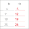 Personalisierter Bildkalender MagicPix Table Hoch Tischkalender hoch