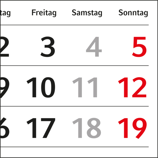 Personalisierter Bildkalender MagicPix Table Quer Tischkalender quer