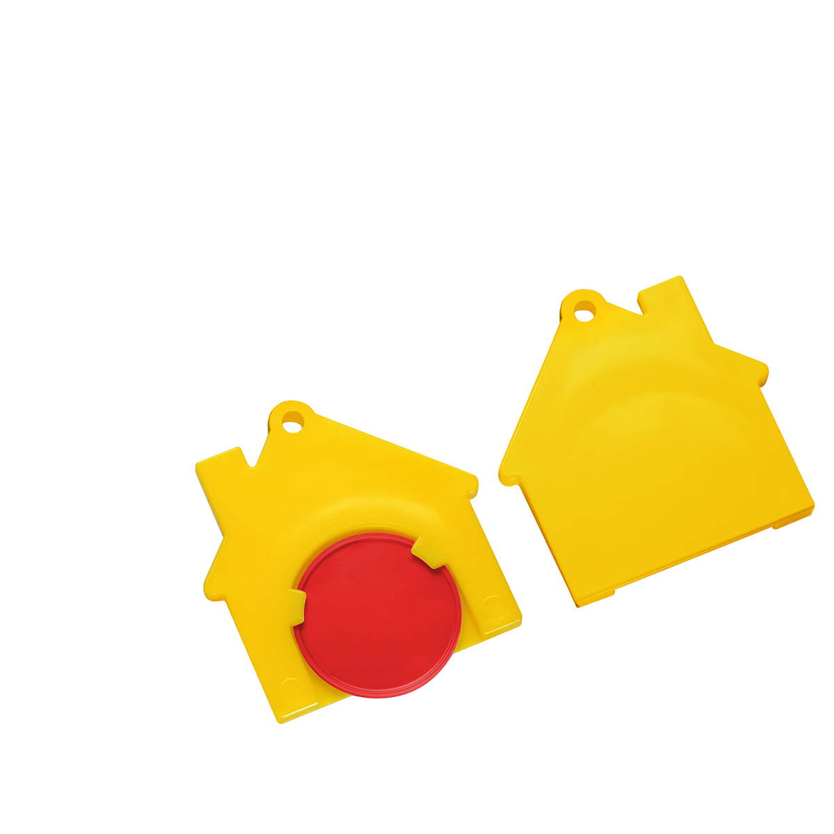 Chiphalter mit 1€-Chip "Haus"