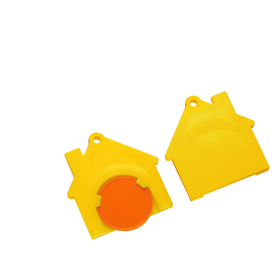 Chiphalter mit 1€-Chip "Haus"