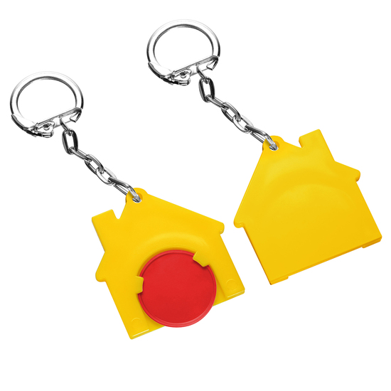 Chiphalter mit 1€-Chip "Haus"