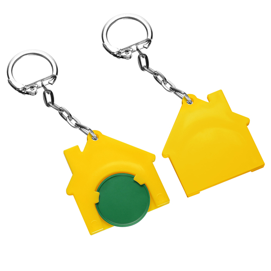 Chiphalter mit 1€-Chip "Haus"