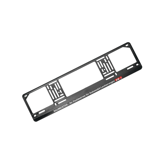 Kennzeichenhalter "Beta"