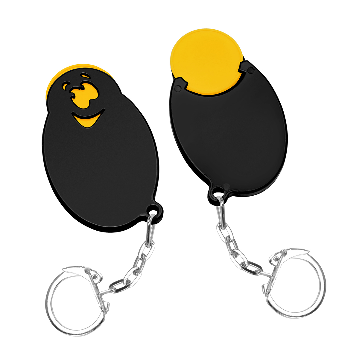 Chiphalter mit 1€-Chip "Gesicht"