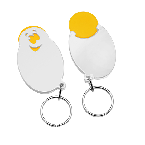 Chiphalter mit 1€-Chip "Gesicht"