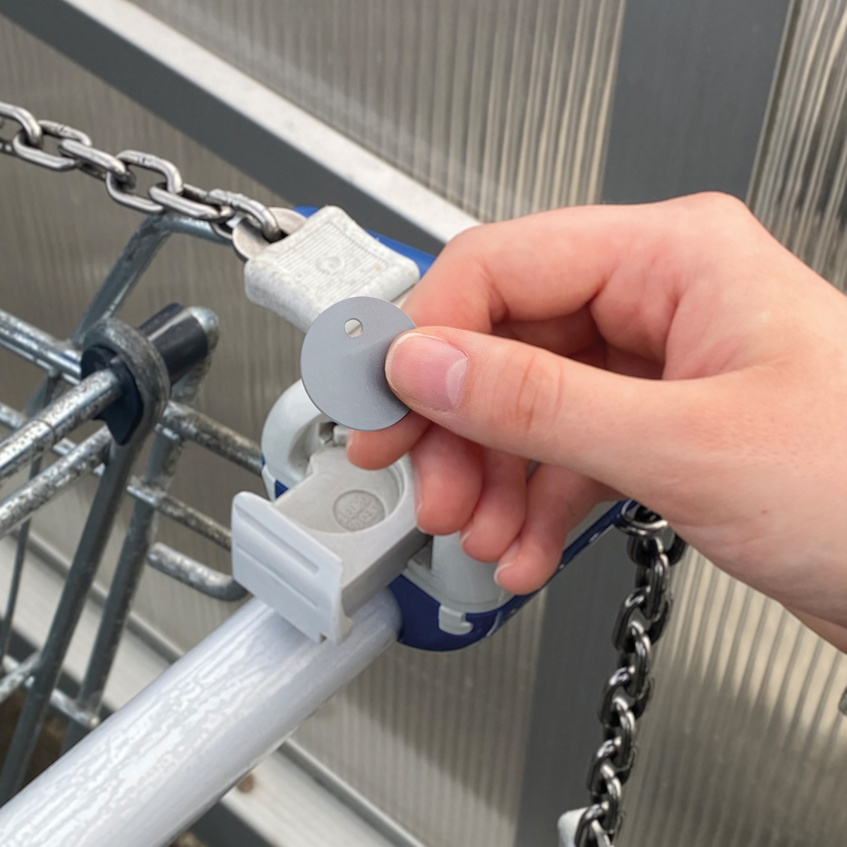 Metall-Karabinerhaken Recycling "Omega"